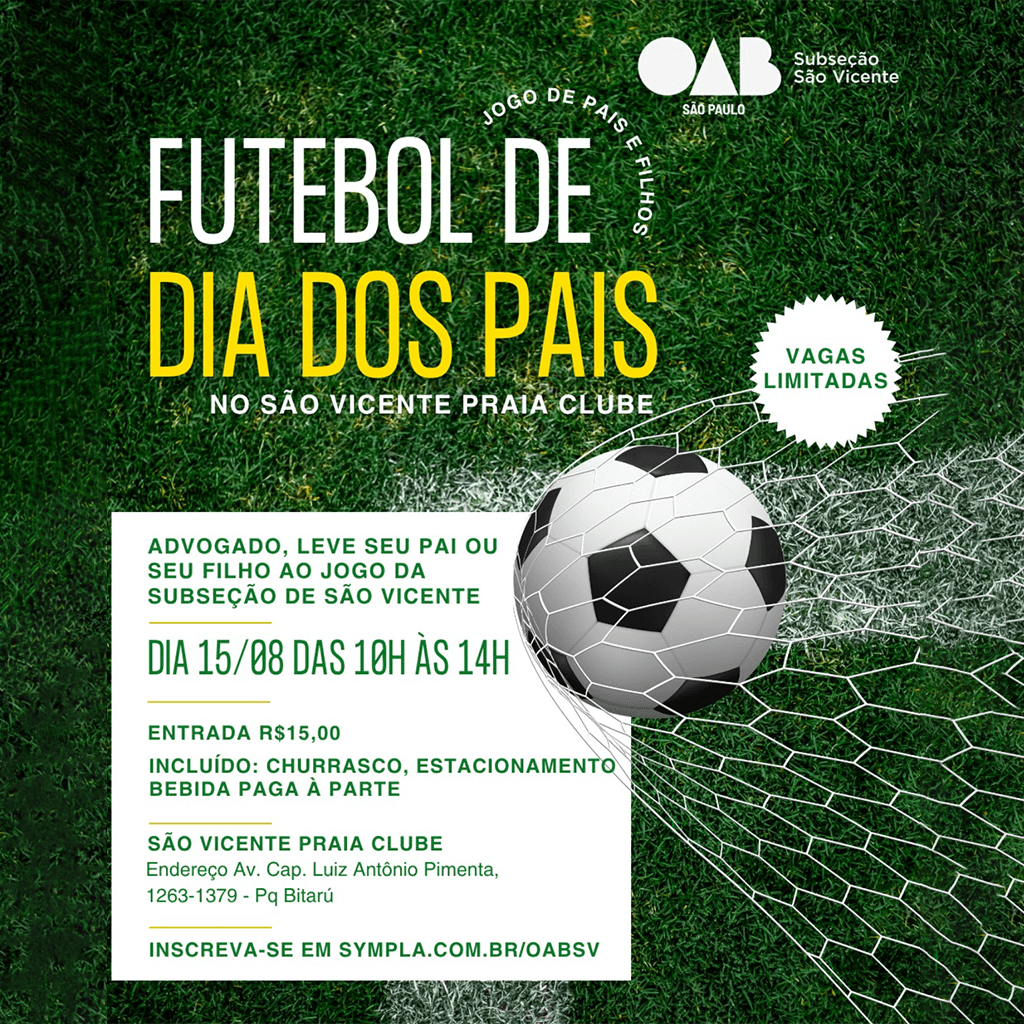 Futebol de Dia dos Pais OABSV