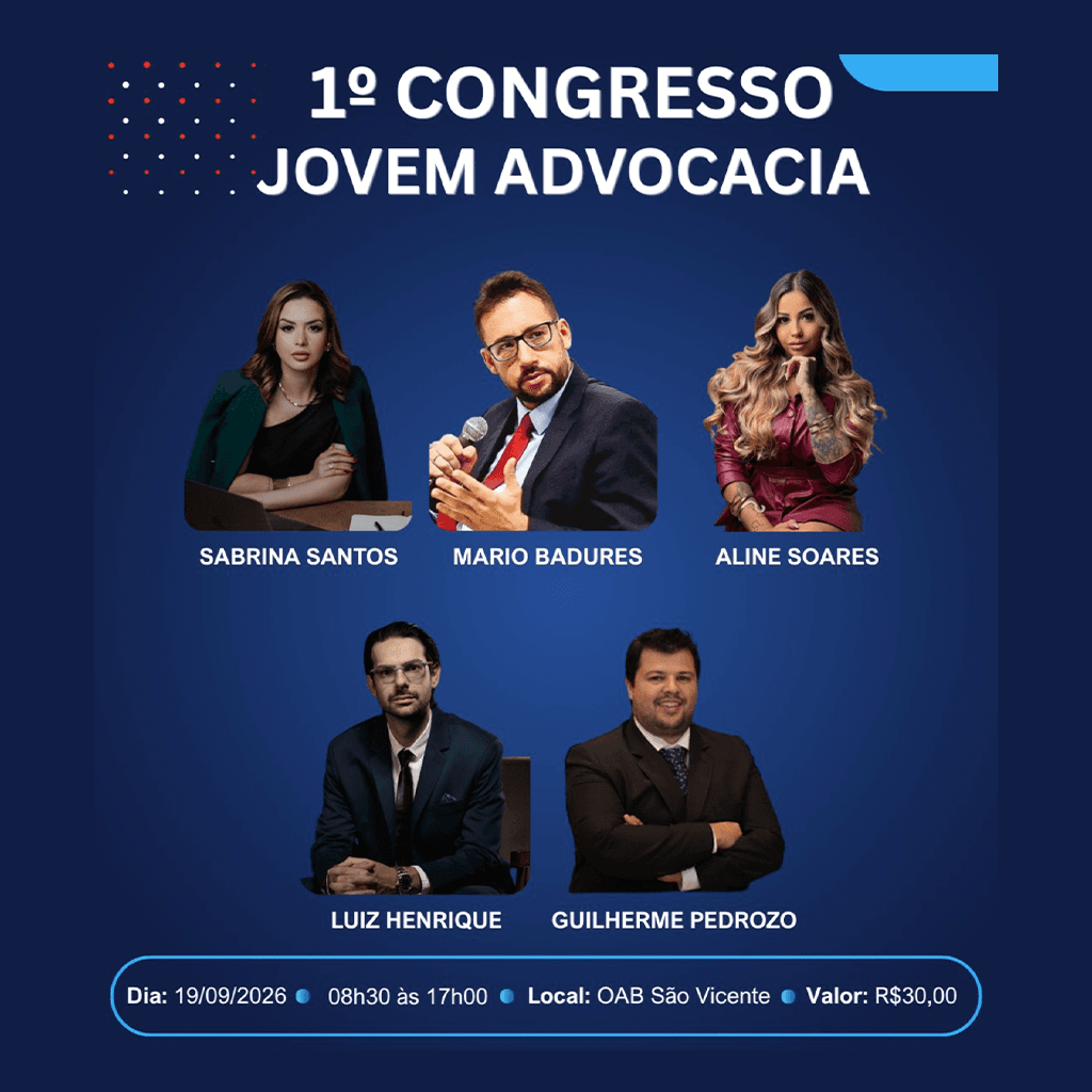 1º Congresso da Jovem Advocacia da OAB São Vicente