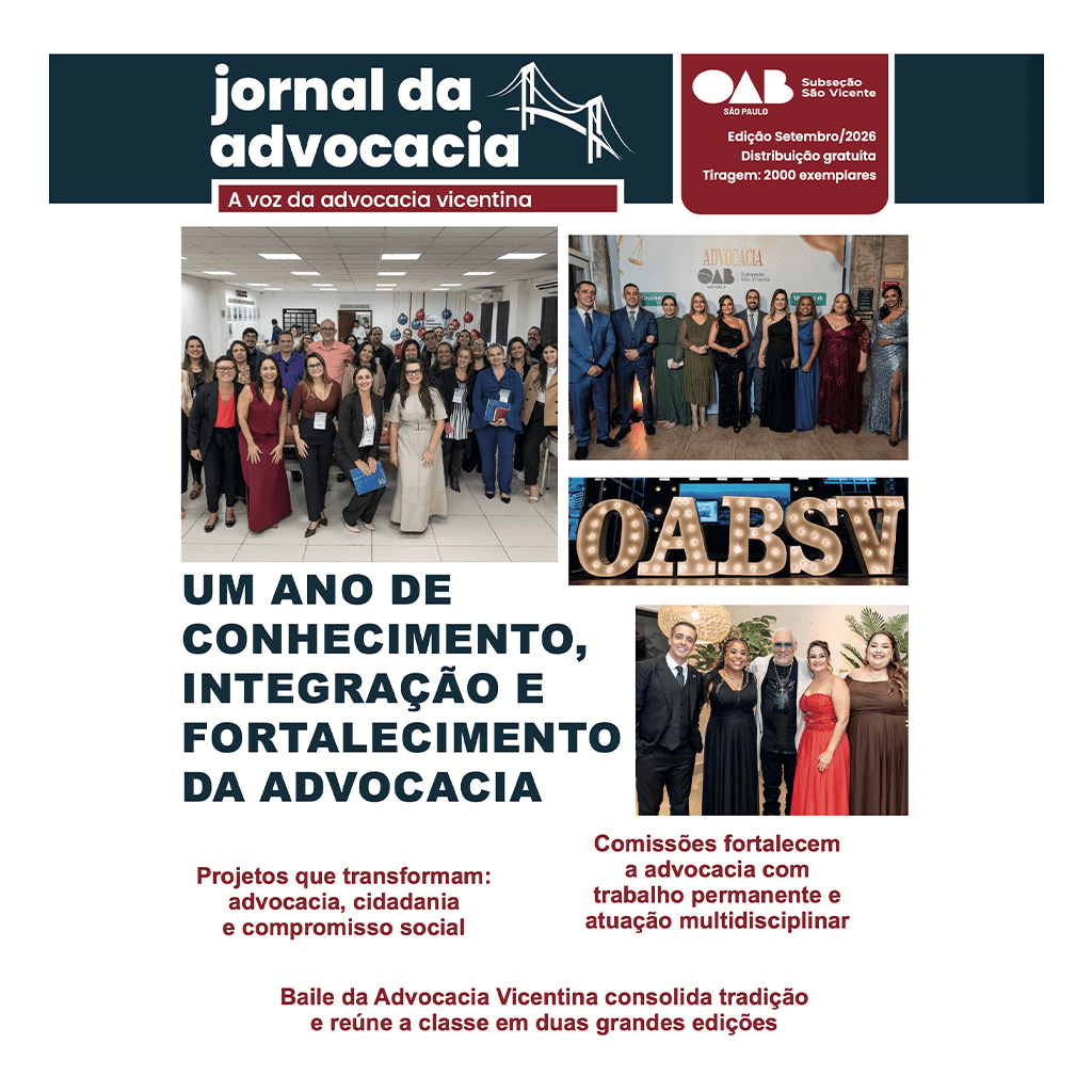 📰 Jornal da Advocacia - A voz da advocacia vicentina SET26