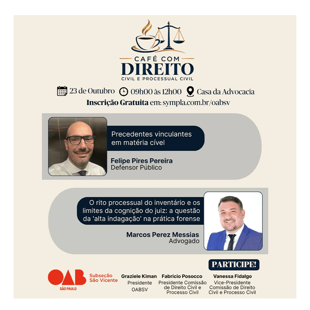 ☕ Café com Direito Civil e Processual Civil | 1ª edição